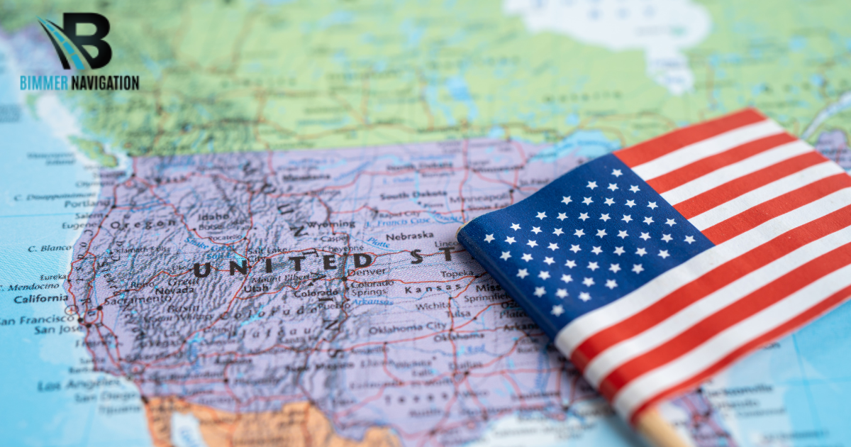 2025 NEXT North America BMW Map Update